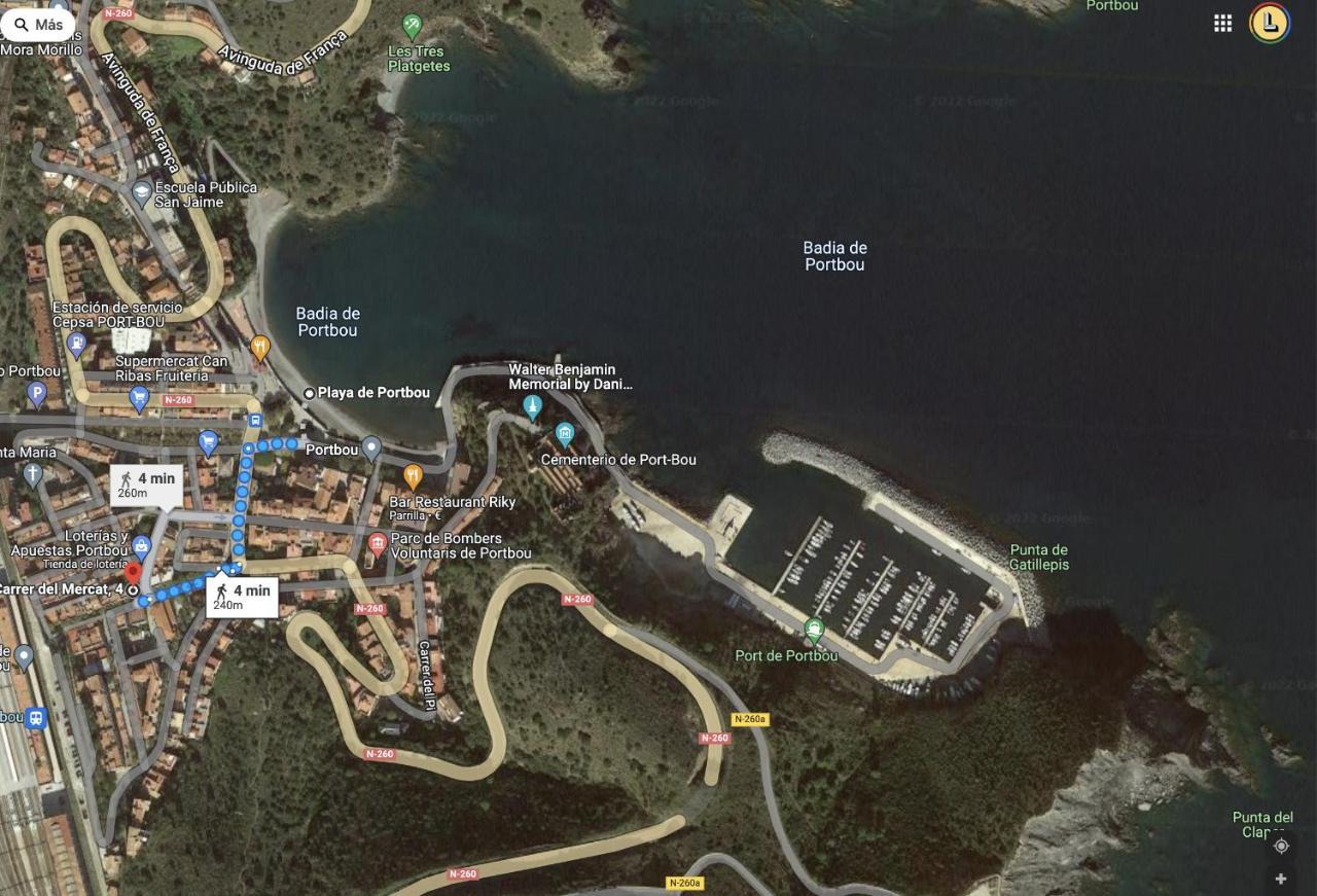Апартаменти Piso En La Costa Brava Y Al Inicio Del Pirineo Порбоу Екстер'єр фото